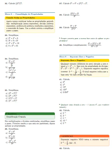 Prévia da apostila de questões de matemática básica